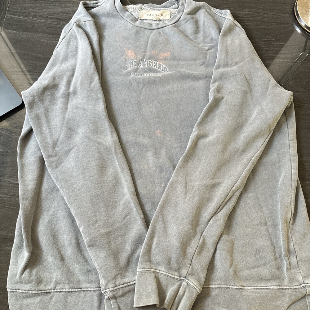 PacSun Gray Crewneck Sweater